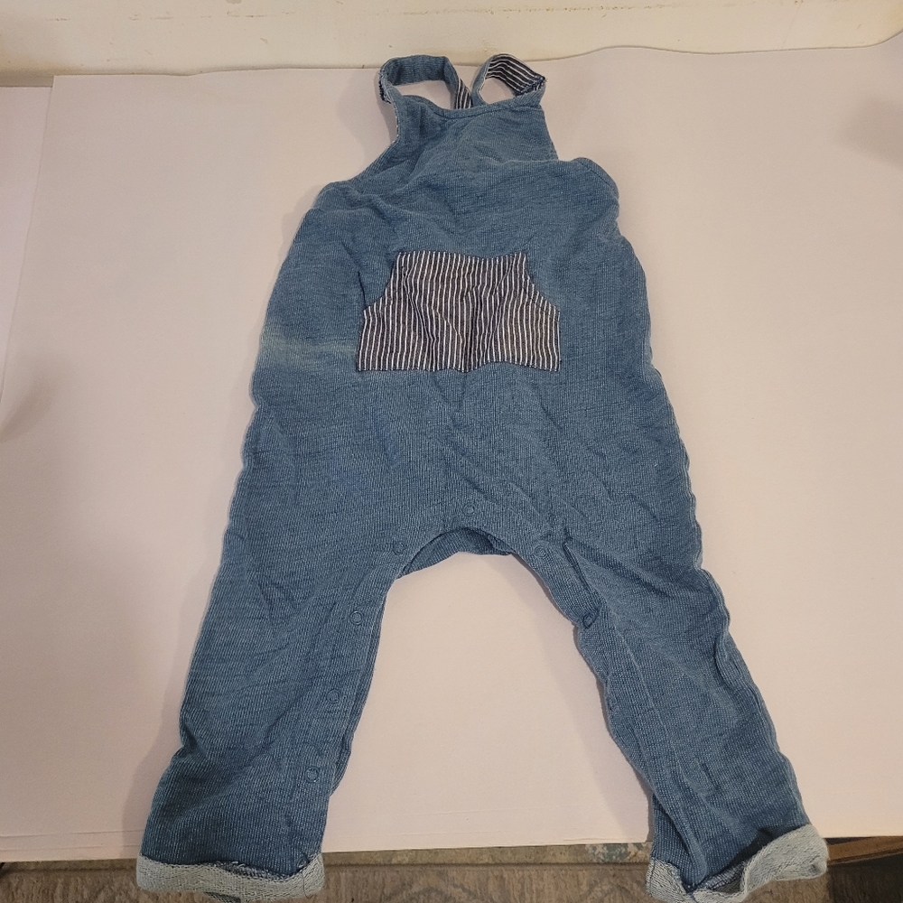 4/$10 Peek Blue Toddler Overalls Size 18 Months